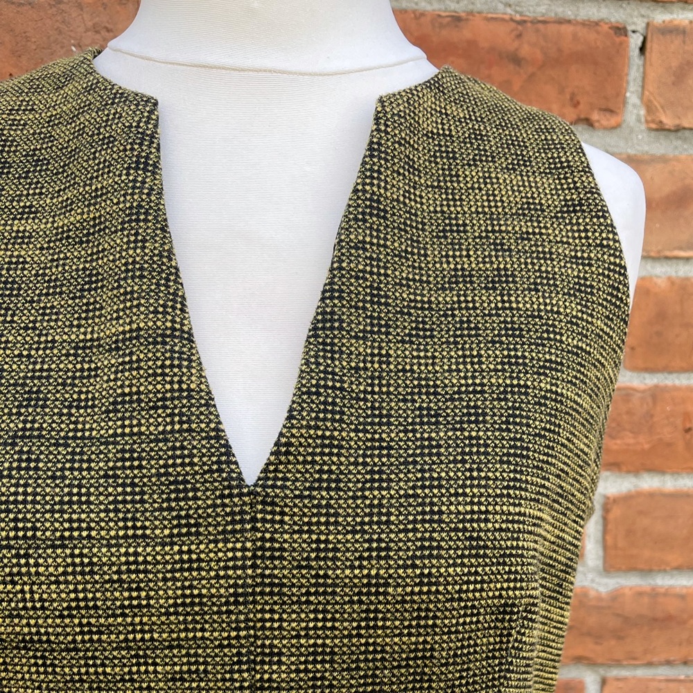 H&M Sleeveless Tweed Peplum Top - Picture 3 of 7